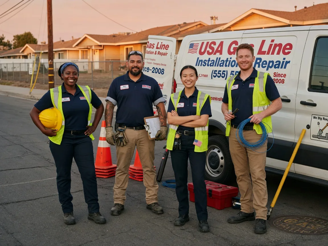 Gas Line Installation company in Phlox, WI